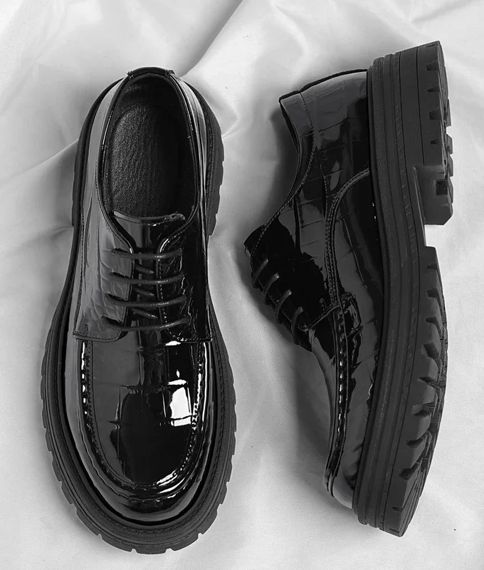 Crocodile Print Shoes Men Wedding Dress Leather Shoes Men Italiano Oxford Shoes Men Business Suit Office 2025 Italiano Zapatos