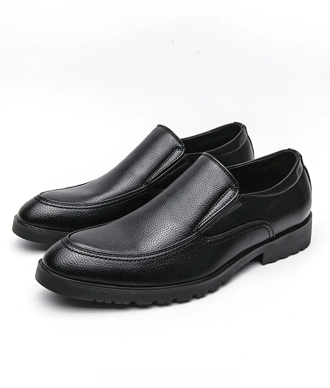 Man 2024 Fashion Formal Loafers New Comfy Men Flats Soft Sole Leather High Quality Style Men Business Dating Loafers Work Shoes