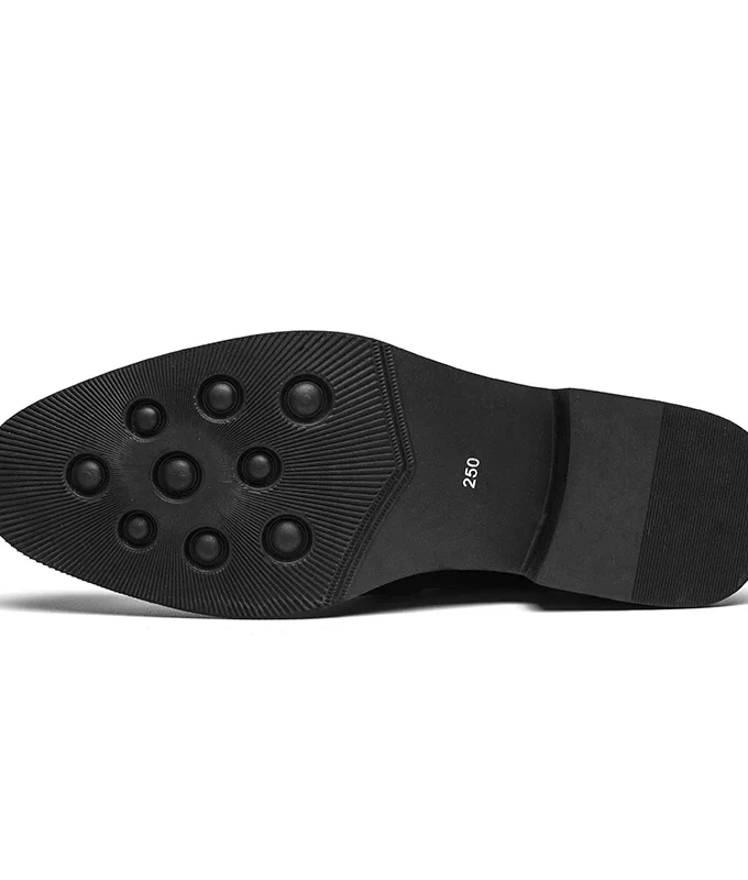 Italian Luxury Brand Loafers Men's Black and White Color Leather Shoes Slip-on Fashion Soft-soled Casual Shoes Wedding Moccasin