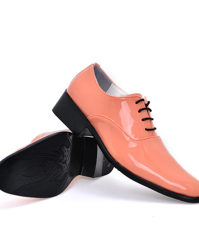 High Heel Leather Shoes Men Shoes Elevator Shoes Multicolour Male Oxfords Pointed Toe Formal Shoe for Man Luxury Wedding Party
